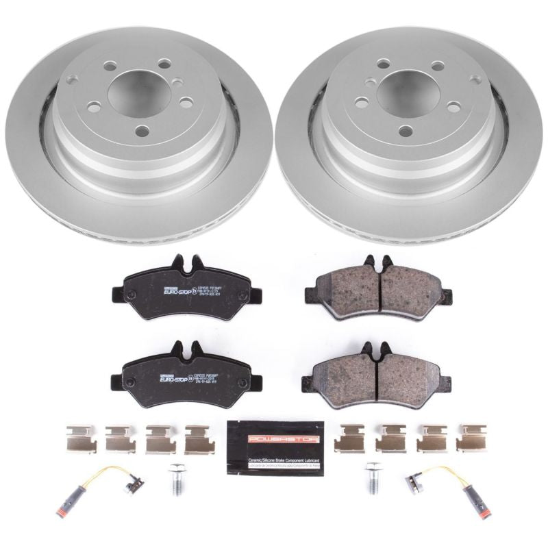 Power Stop 07-09 Dodge Sprinter 2500 Rear Euro-Stop Brake Kit Brake Kits - OE PowerStop