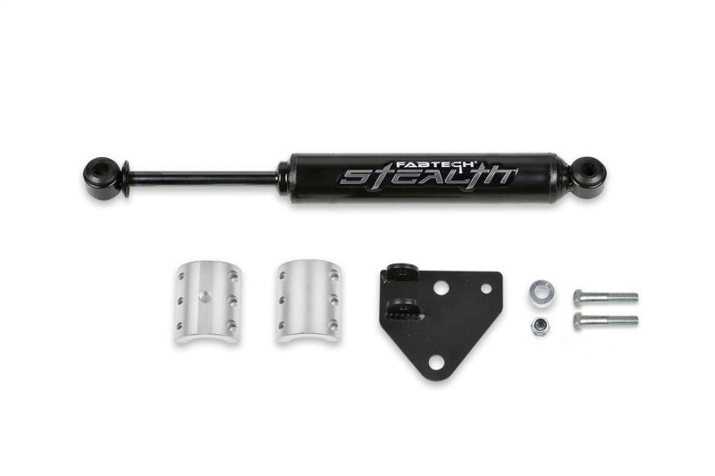 Fabtech 18-21 Jeep JL 4WD Stealth Steering Stabilizer Kit (High Clearance/Non-Stock Height) Steering Stabilizer Fabtech