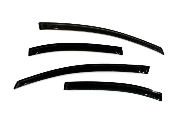 AVS 06-11 Honda Civic Ventvisor Outside Mount Window Deflectors 4pc - Smoke Wind Deflectors AVS