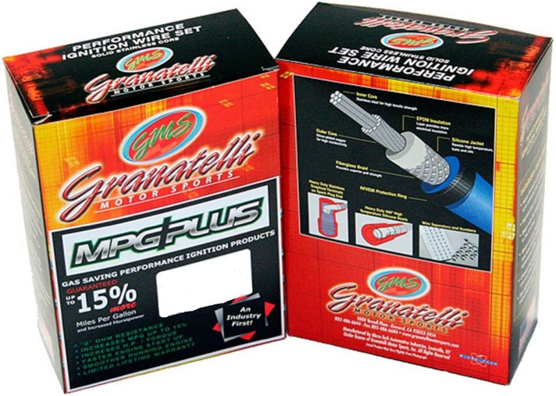 Granatelli 05-09 Buick Lacrosse 6Cyl 3.8L Performance Ignition Wires Spark Plug Wire Sets Granatelli Motor Sports