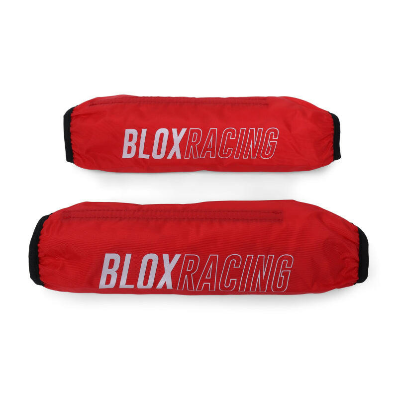 BLOX Racing Coilover Covers - Red (Pair) Coilover Components BLOX Racing