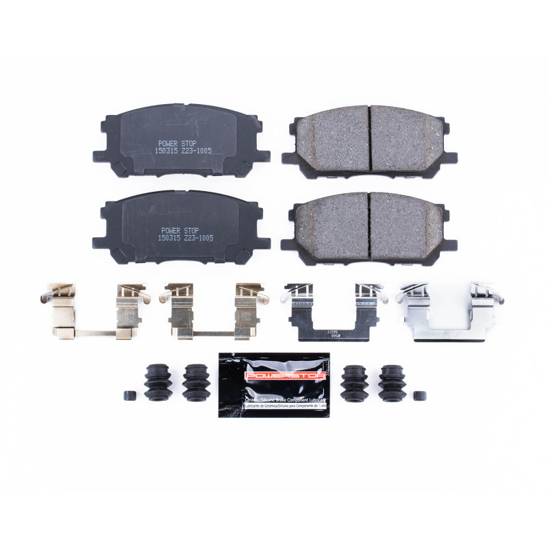 Power Stop 04-06 Lexus RX330 Front Z23 Evolution Sport Brake Pads w/Hardware Brake Pads - Performance PowerStop
