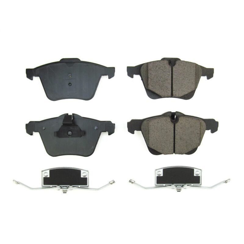Power Stop 14-19 Jaguar F-Type Front Z17 Evolution Ceramic Brake Pads w/Hardware Brake Pads - OE PowerStop