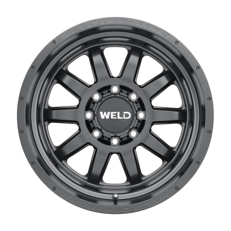 Weld Off-Road W101 20X9.0 Stealth 8X165.1 ET00 BS5.00 Satin Black 125.1 Wheels - Forged Weld