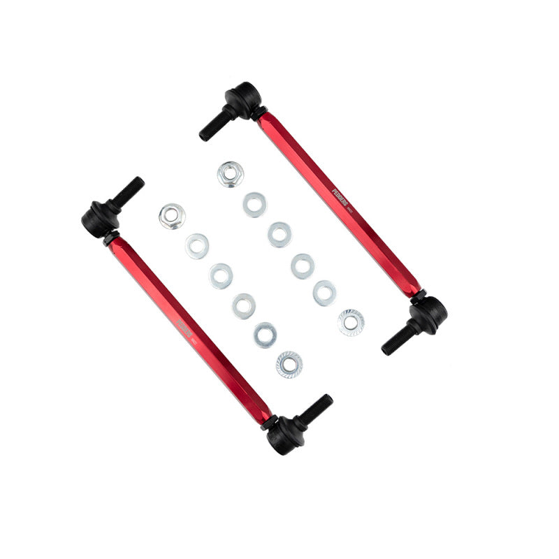 Pedders 05-14 S197 Mustang Adjustable Endlink Kit Front Sway Bar Endlinks Pedders