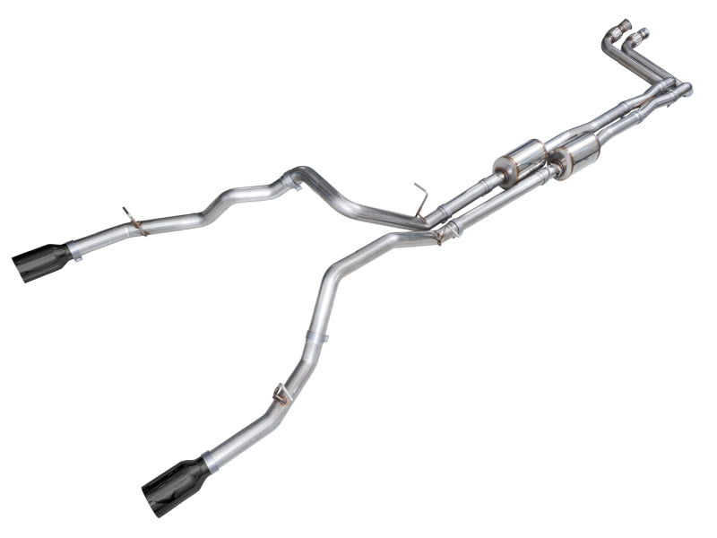 AWE Tuning 2025+ RAM 1500 3.0TT Rebel 0FG Cat-Back Exhaust w/ Diamond Black Tips Catback AWE Tuning