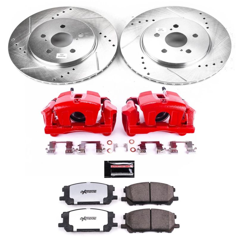 Power Stop 04-06 Lexus RX330 Front Z36 Truck & Tow Brake Kit w/Calipers Brake Kits - Performance D&S PowerStop