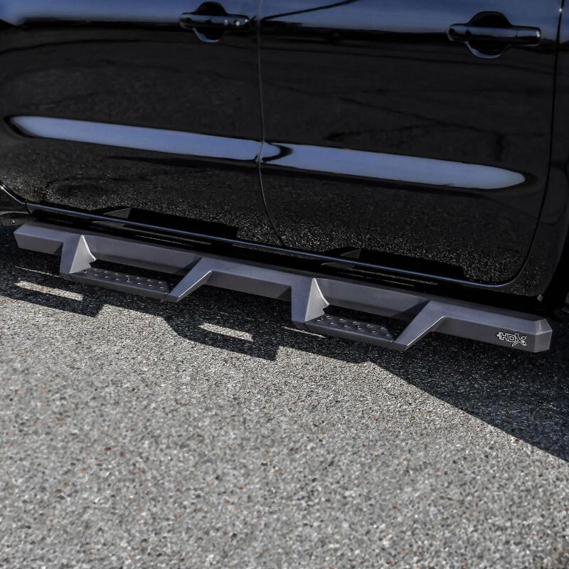 Westin 2022 Nissan Frontier Crew Cab Pickup HDX Drop Nerf Step Bars - Textured Black Nerf Bars Westin