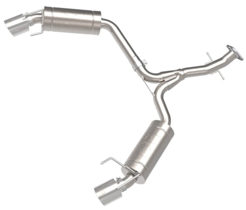 aFe POWER Takeda 06-13 Lexus IS250/IS350 SS Axle-Back Exhaust w/ Polished Tips Axle Back aFe