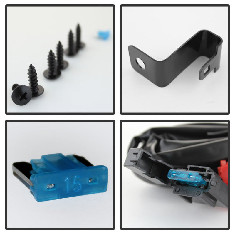 Spyder Honda Civic 2013-2014 4dr OEM Fog Light W/Switch Yellow FL-HC2013-4D-Y Fog Lights SPYDER