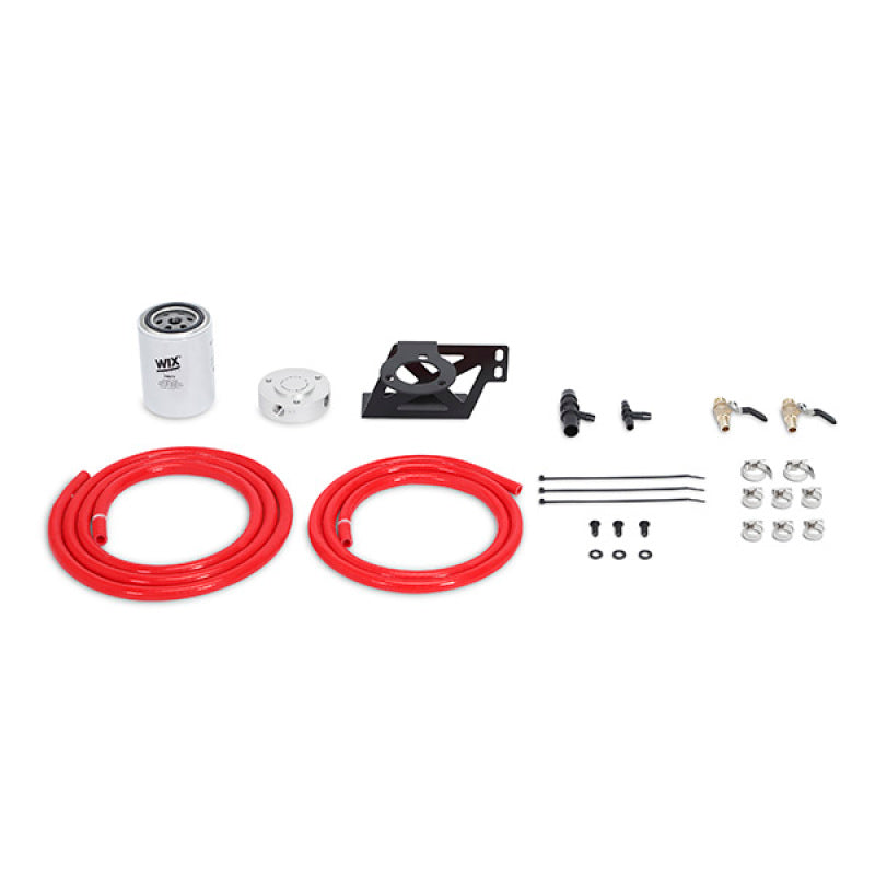 Mishimoto 08-10 Ford 6.4L Powerstroke Coolant Filtration Kit - Red Coolant Filters Mishimoto