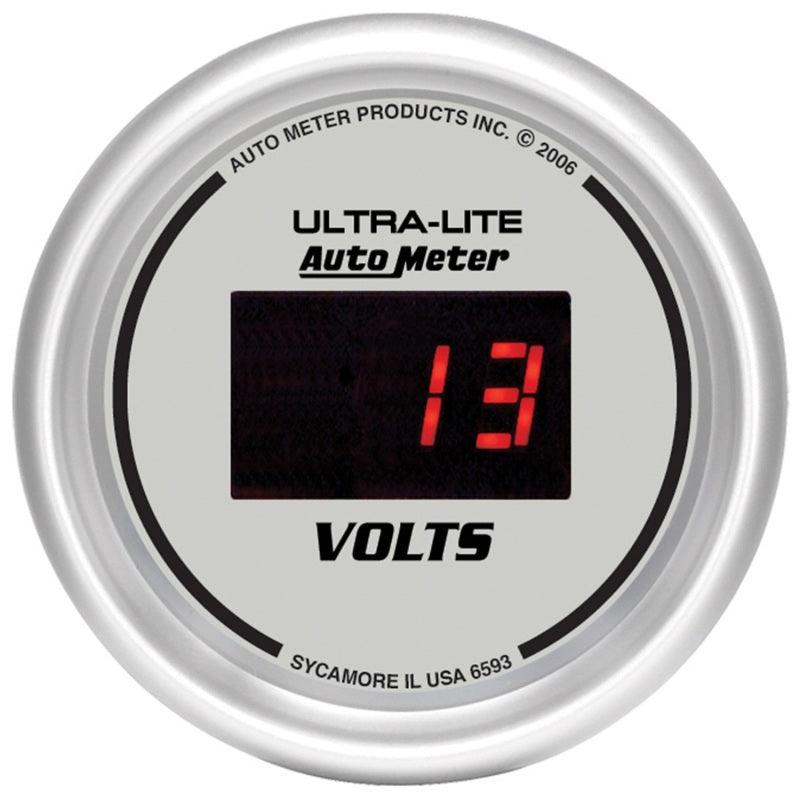 Autometer Ultra-lite Digital 5 Piece Set Gauges AutoMeter