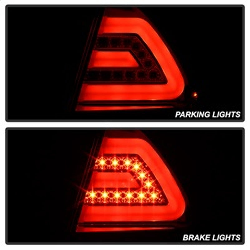 Spyder Chevy Impala 2006-2013 LED Tail Lights Red Clear ALT-YD-CHIP06-LED-RC Tail Lights SPYDER