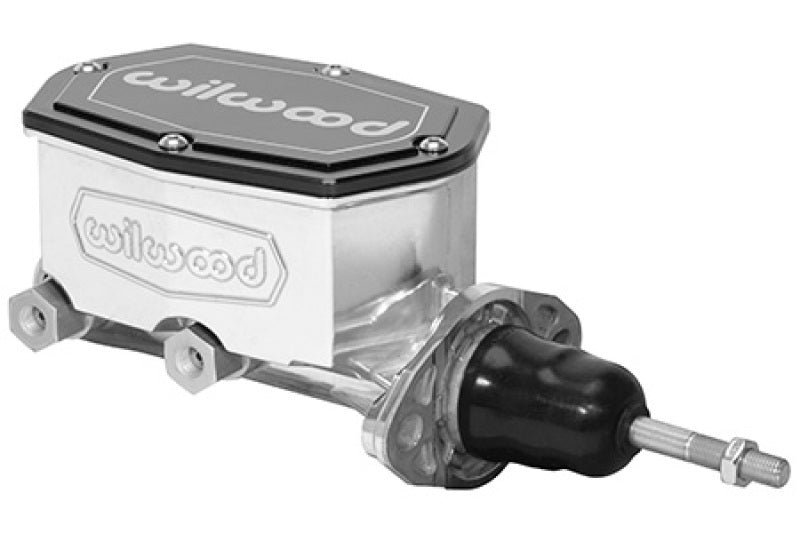 Wilwood Corvette C2 Compact Tandem Master Cylinder - 5/16in Bore Ball Burnished Brake Master Cylinder Wilwood