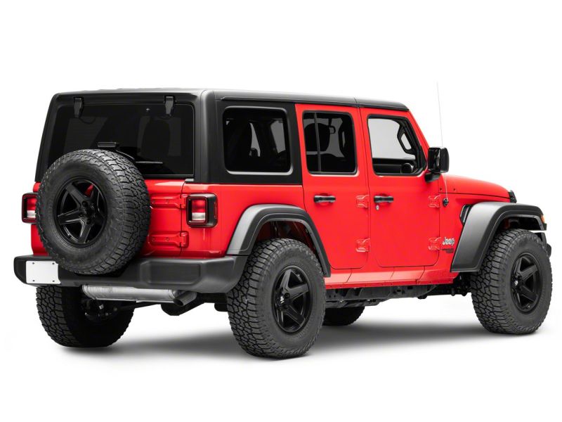 Raxiom18-23 Jeep Wrangler JL Axial Series Hyper Flash LED Third Brake Light- Smoked Brake Lights Raxiom