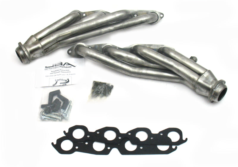 JBA 96-00 GM Truck 7.4L Vortec w/o A.I.R. Injection 1-3/4in Primary Raw 409SS Cat4Ward Header Headers & Manifolds JBA