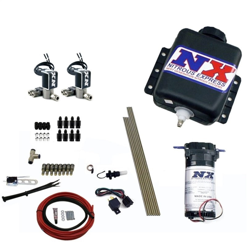 Nitrous Express Direct Port Water Injection 8 Cyl Stage 1 w/Hardlines Water Meth Kits Nitrous Express