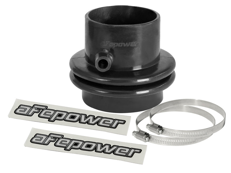 aFe Magnum FORCE Intake Coupling Kit (3 IN ID to 2-3/4 IN ID x 3 IN L) Straight Bellow- Black Air Intake Components aFe