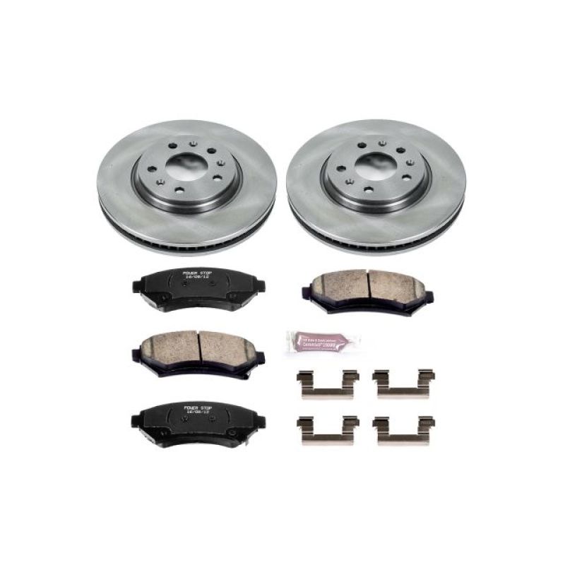 Power Stop 2004 Cadillac Seville Front Autospecialty Brake Kit Brake Kits - OE PowerStop