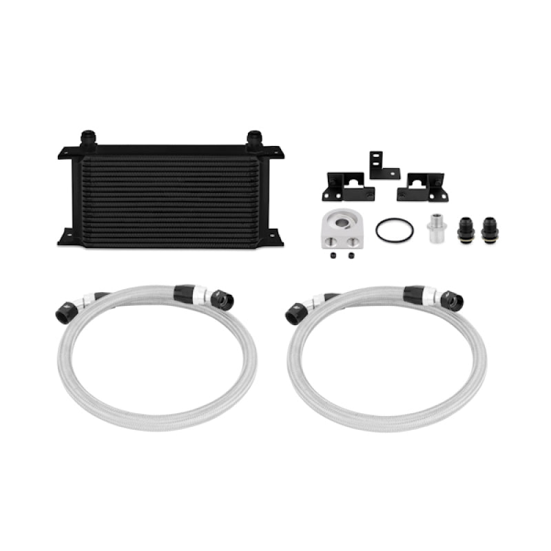 Mishimoto 07-11 Jeep Wrangler JK Oil Cooler Kit - Black Oil Coolers Mishimoto