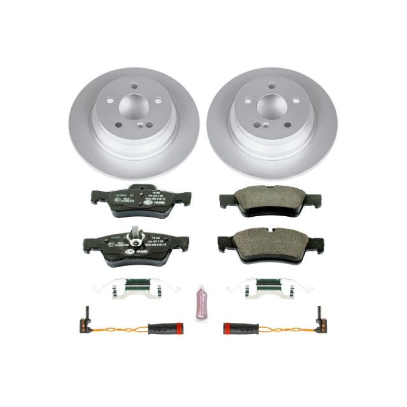 Power Stop 03-09 Mercedes-Benz E320 Rear Euro-Stop Brake Kit Brake Kits - OE PowerStop