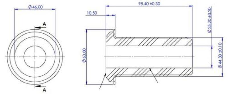 SuperPro 07-18 Chevrolet Silverado 1500 2WD Front Lower Control Arm Inner Forward Bushings Bushing Kits Superpro