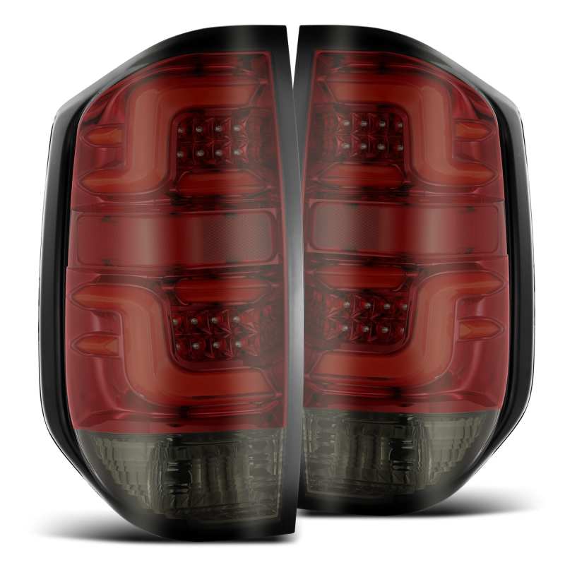 AlphaRex 14-20 Toyota Tundra PRO-Series LED Tail Lights Red Smoke Tail Lights AlphaRex
