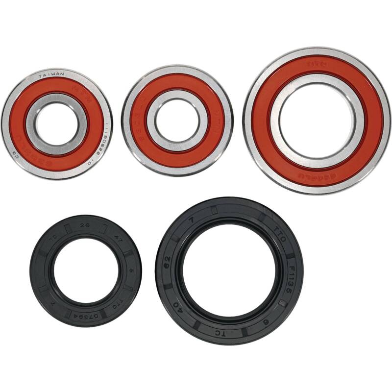 Pivot Works Kawasaki Wheel Bearing Kit Premium Bearings Control Arms Pivot Works