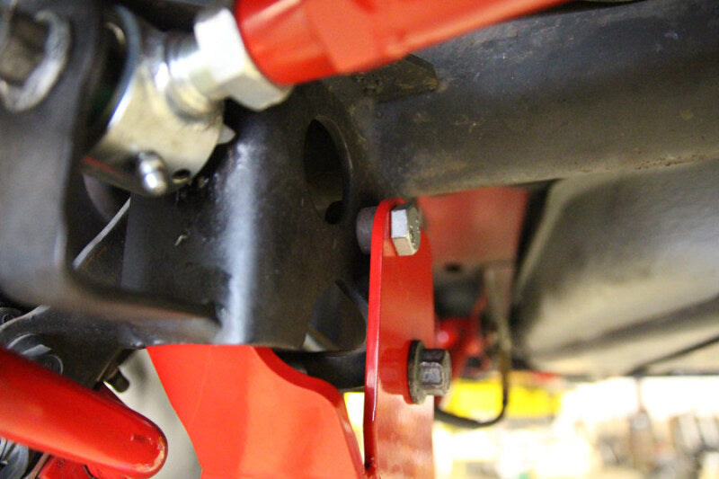 UMI Performance 05-14 Ford Mustang Rear Control Arm Relocation Brackets- Bolt In Suspension Arms & Components UMI Performance