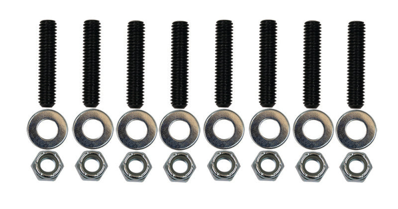 Moroso Pontiac Valve Cover Stud Kit w/ Broached Studs/Washers/Nylock Nuts Hardware Kits - Other Moroso