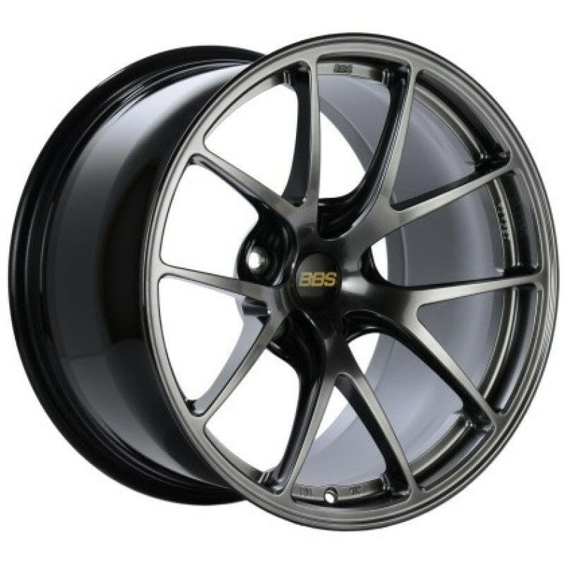 BBS RI-A 18x10.5 5x114.3 ET18 Diamond Black Wheel -82mm PFS/Clip Required Wheels - Forged BBS