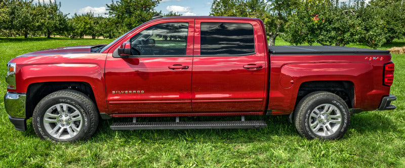 N-Fab Growler Fleet 11-16 Chevy/GMC 2500/3500 (Diesel) Crew Cab - Cab Length - Tex. Black Running Boards N-Fab