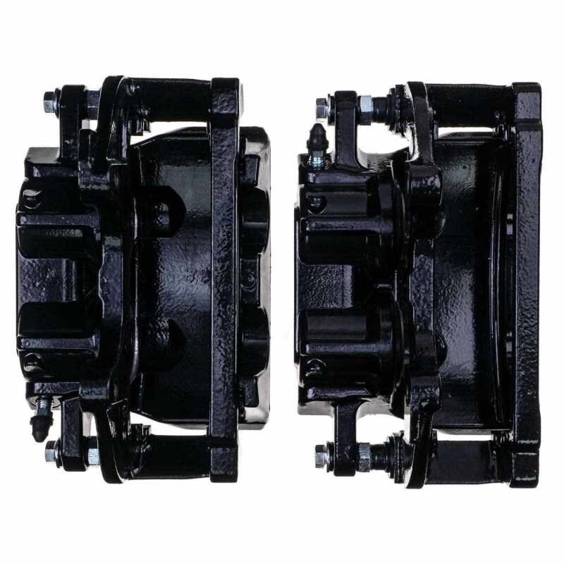 Power Stop 2014 Chrysler 200 Front Black Caliper - Pair w/Bracket Brake Calipers - Perf PowerStop