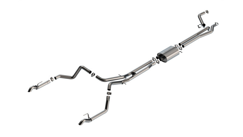 Borla 24-25 Chevy Silverado 1500 (6.2L V8) S-Type Cat Back - Turndown Tips Catback Borla