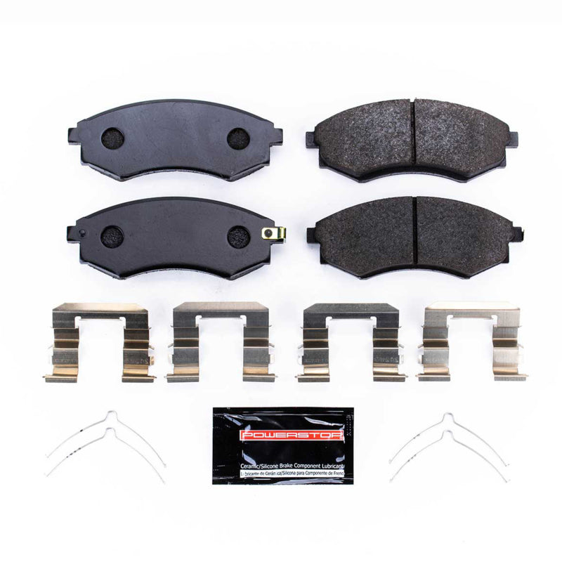 Power Stop 92-01 Hyundai Elantra Front Track Day Brake Pads Brake Pads - Racing PowerStop