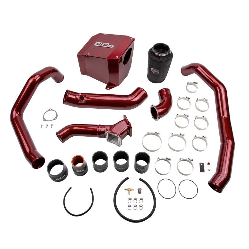 Wehrli 01-04 Duramax LB7 Stage 2 High Flow Intake Bundle Kit - Illusion Purple Cold Air Intakes Wehrli