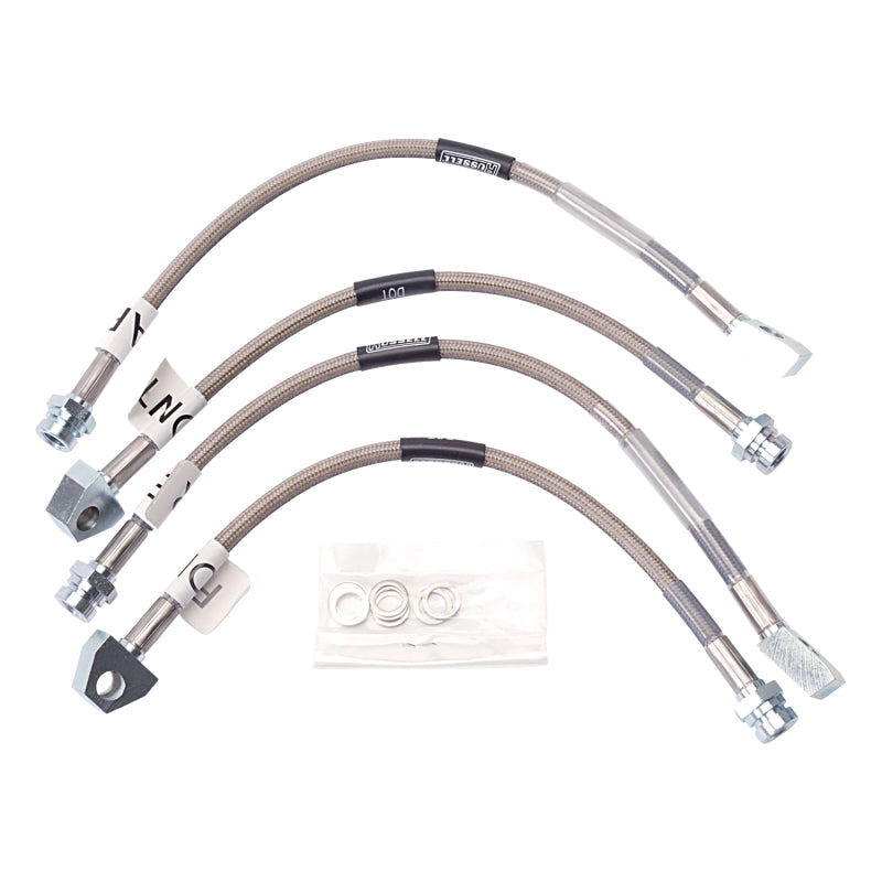 Russell Performance 84-87 Chevrolet Corvette Brake Line Kit Brake Line Kits Russell