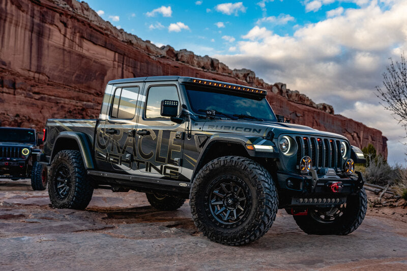 Oracle Jeep Wrangler JL/Gladiator JT Integrated Windshield LED Light Bar System Light Mounts ORACLE Lighting