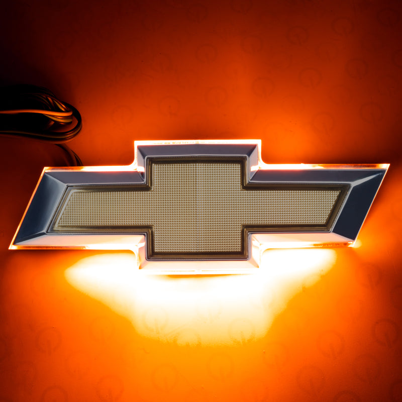Oracle Illuminated Bowtie - Dual Intensity - Amber Light Accessories and Wiring ORACLE Lighting