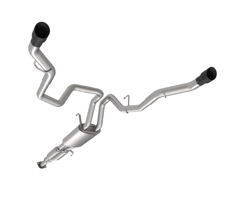 Kooks 15-20 Ford F150 2.7/3.5/5.0L 3in Dual Cat-Back Rear Exit Exhaust w/BlackTips Catback Kooks Headers
