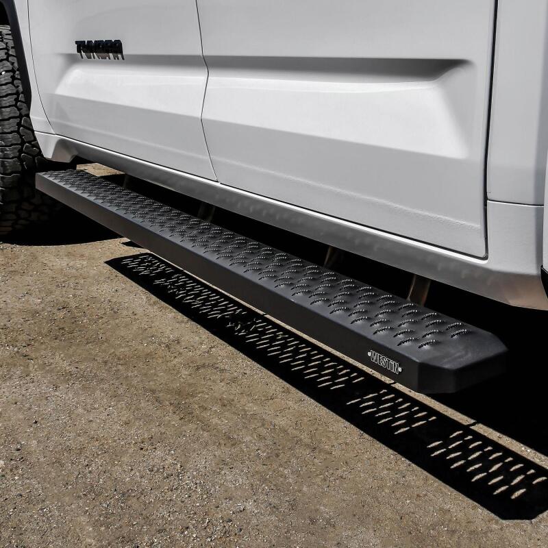Westin Grate Steps Running Boards 79 in - Textured Black Running Boards Westin