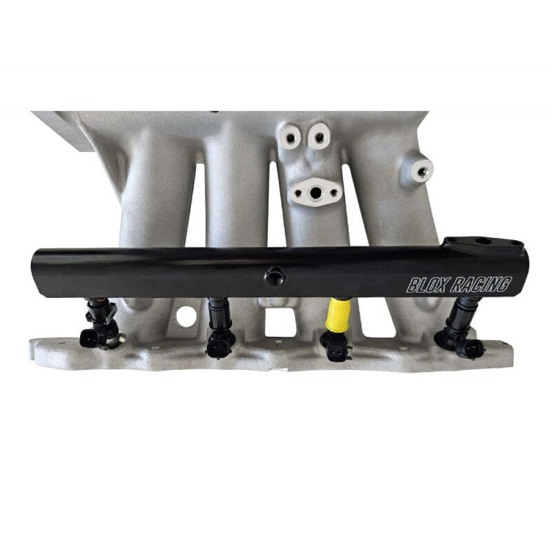 BLOX Racing Honda B-Series Xtreme Aluminum Fuel Rail - Black Fuel Rails BLOX Racing