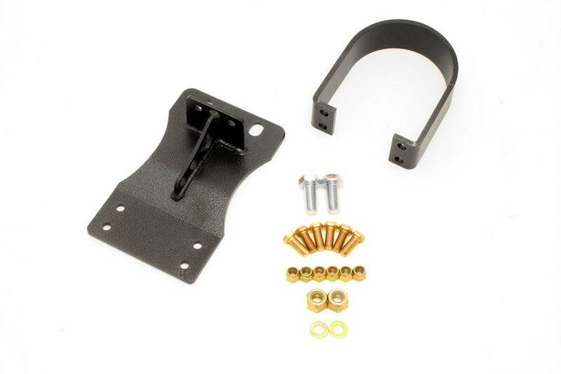 BMR 10-15 5th Gen Camaro V8 Automatic FrontDriveshaft Safety Loop - Black Hammertone Driveshaft Loops BMR Suspension