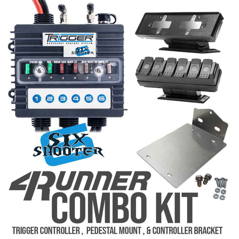 Oracle Trigger 6 Shooter Toyota 4Runner Lexus Gx 470 & Fj Cruiser Combo Kit Switch Panels ORACLE Lighting