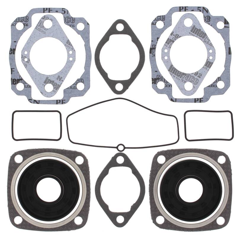 Vertex Gaskets 72-75 Ski-Doo Alpine / Nordic Complete Gasket Kit w/ Oil Seals Engine Hardware Vertex Pistons