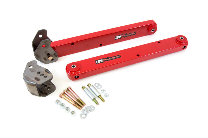 UMI Performance 64-72 GM A-Body Rear Lift Bar Set-Up-Weld-In Control Arms UMI Performance
