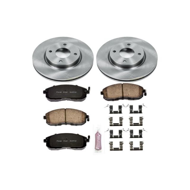 Power Stop 09-14 Nissan Cube Front Autospecialty Brake Kit Brake Kits - OE PowerStop
