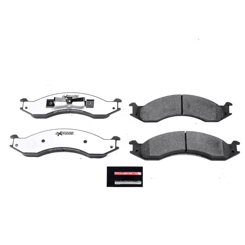 Power Stop 92-94 Ford E-250 Front Z36 Truck & Tow Brake Pads w/Hardware Brake Pads - Performance PowerStop