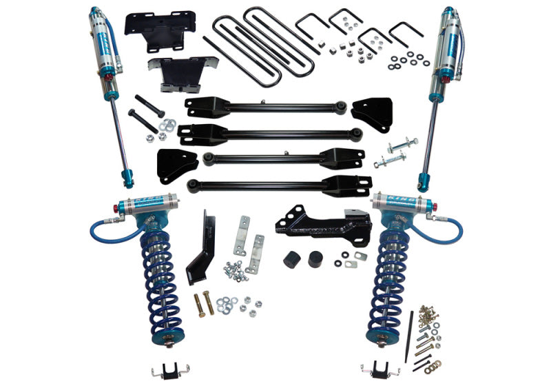 Superlift 17-19 Ford F-250 SD 4WD 4in Lift Kit w/4-Link King Front Coilovers/Rear Reservoir Shocks Lift Kits Superlift