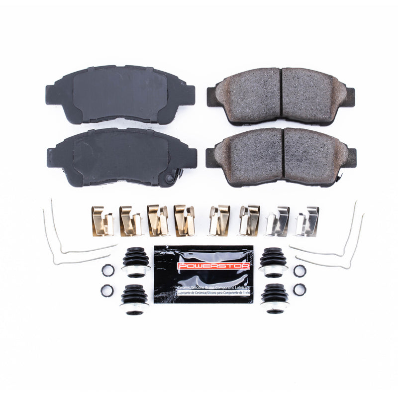 Power Stop 93-97 Geo Prizm Front Z23 Evolution Sport Brake Pads w/Hardware Brake Pads - Performance PowerStop